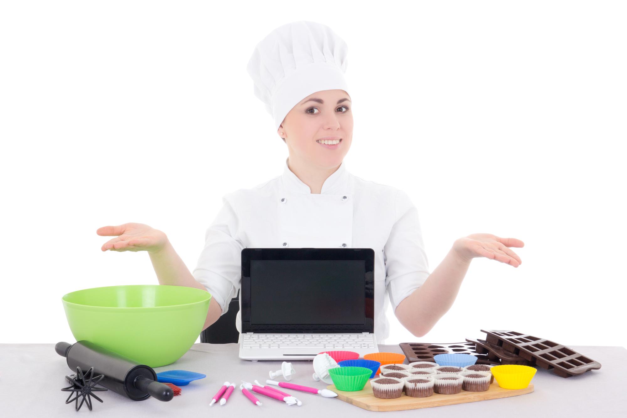 Cucina didattica professionale con strumenti